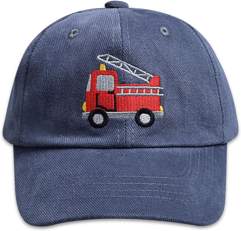 EDCYF Kids Boys Girls Embroidered Baseball Caps Baby Sun hat Toddler Dinosaur Trucker Hats Summer Hats（3-8years - Image 1